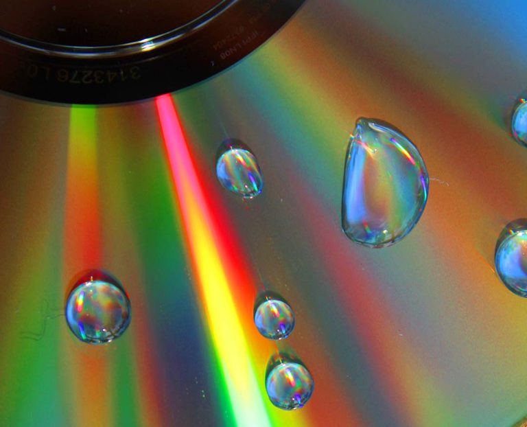 CD Refraction Photography