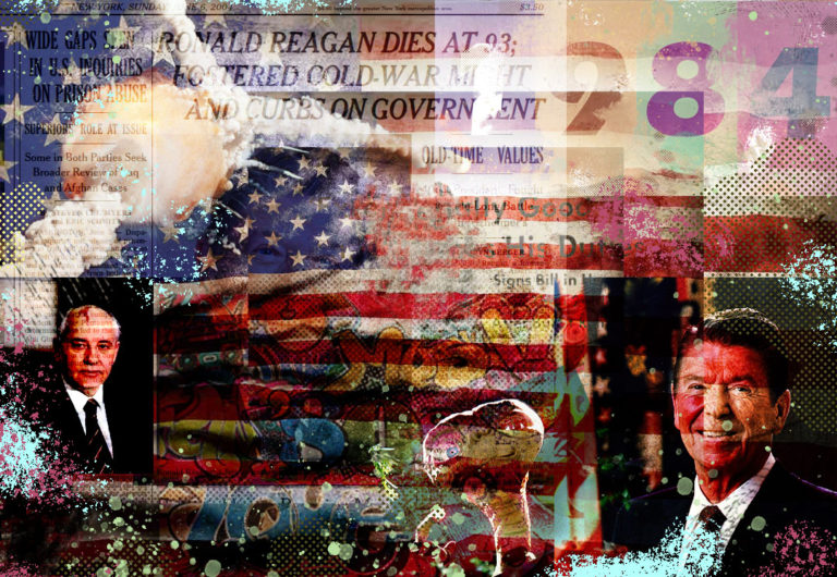 Photoshop Inspired Rauschenberg and Johns America