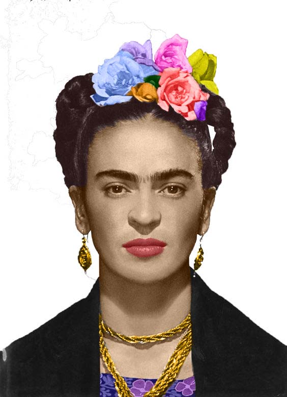 Colorize Black and White Photos Frida Inspired - CVHS Photography