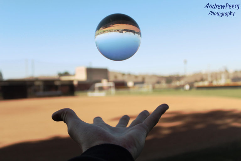 Floating Glass Ball