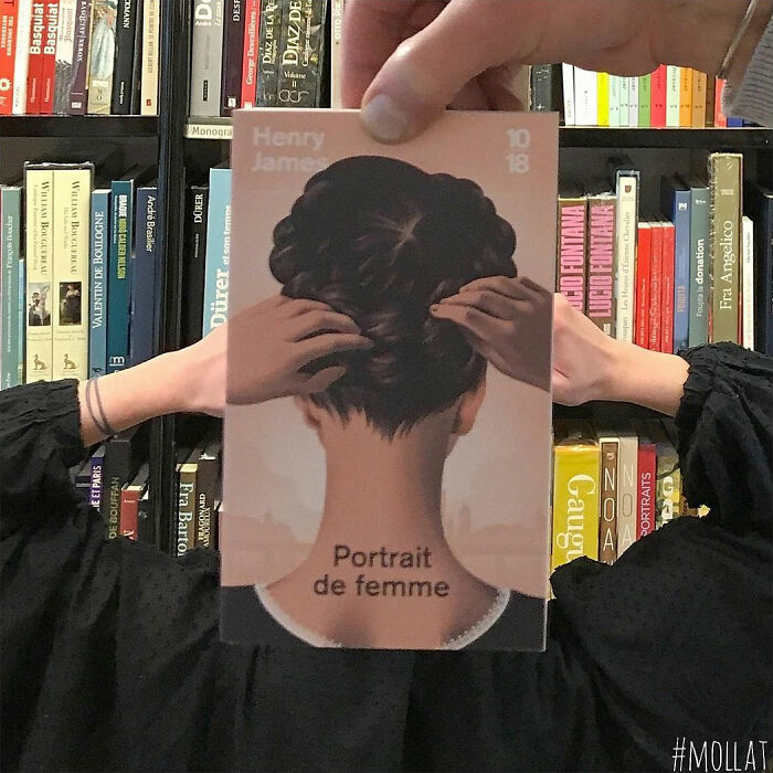 Book Face Portrait